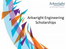 Arkwright Engineering Scholarship in UK