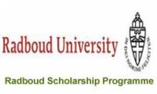 Radboud Scholarship Programme for International Students 2022 Application Guidelines