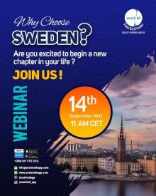 Webinar: Why choose Sweden?