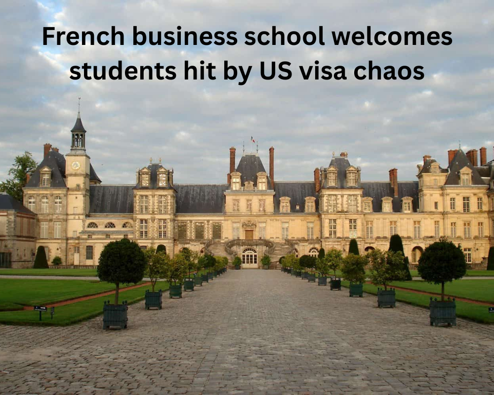 French business school welcomes students hit by US visa chaos